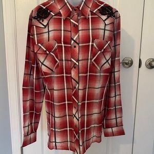 New Roper Women’s Plus Size 2X Western Shirt